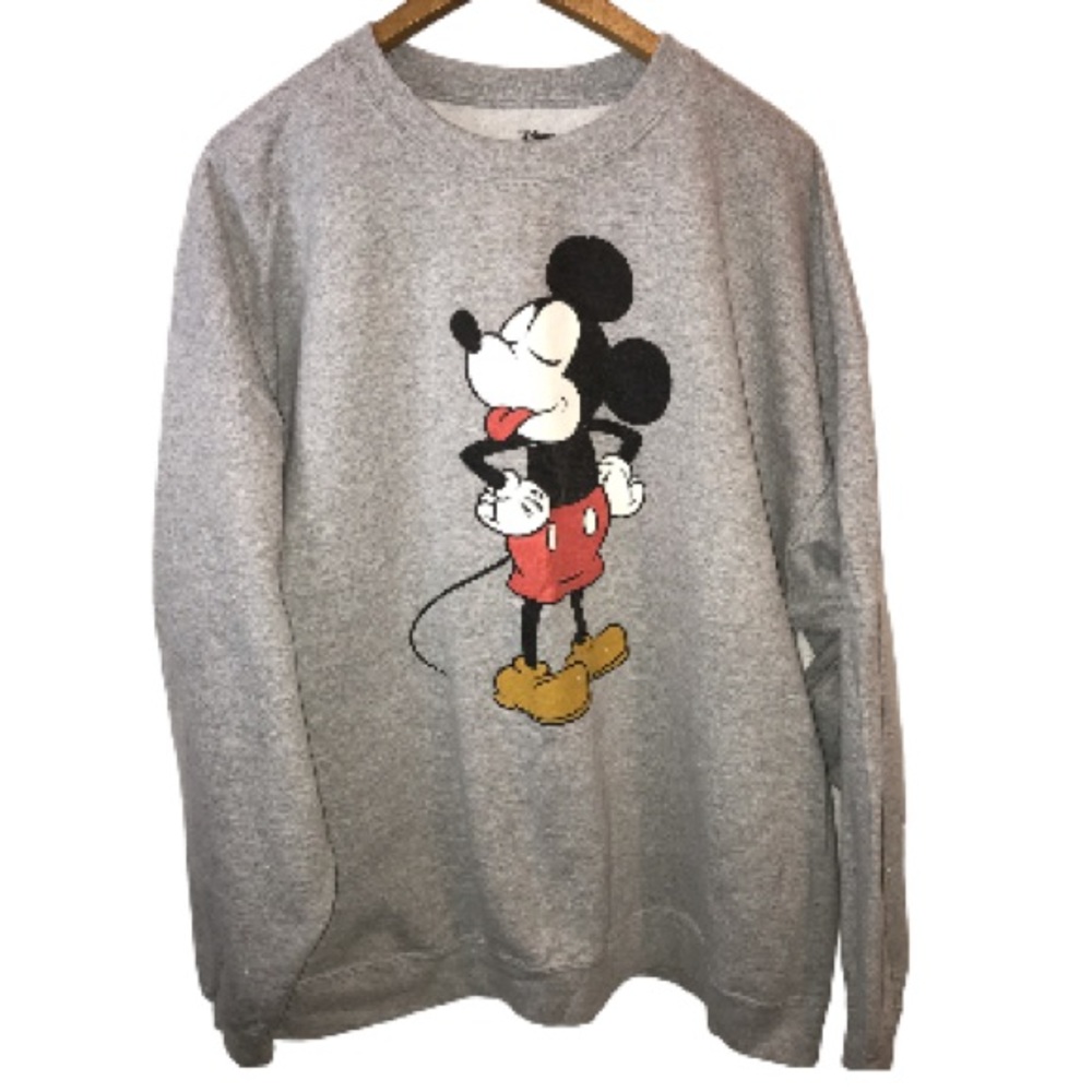 Disney Mickey Mouse Crewneck Sweatshirt Size 2XL - Picture 1 of 5